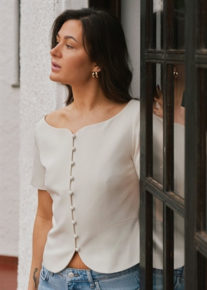 Tango structure top Off White Neo Noir 
